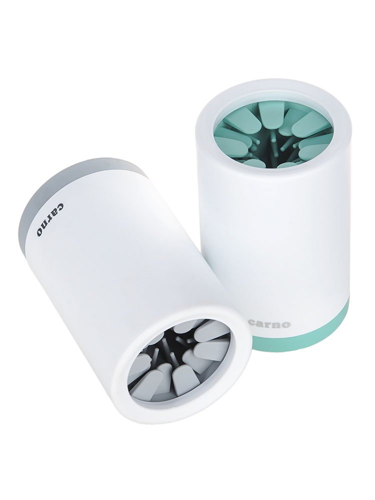 Portable Pet Paw Cleaner Cup Soft Silicone Comb - Veltrix