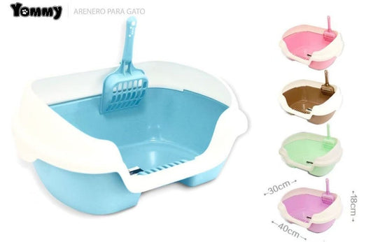 Semi - enclosed Cat Litter Box - Veltrix